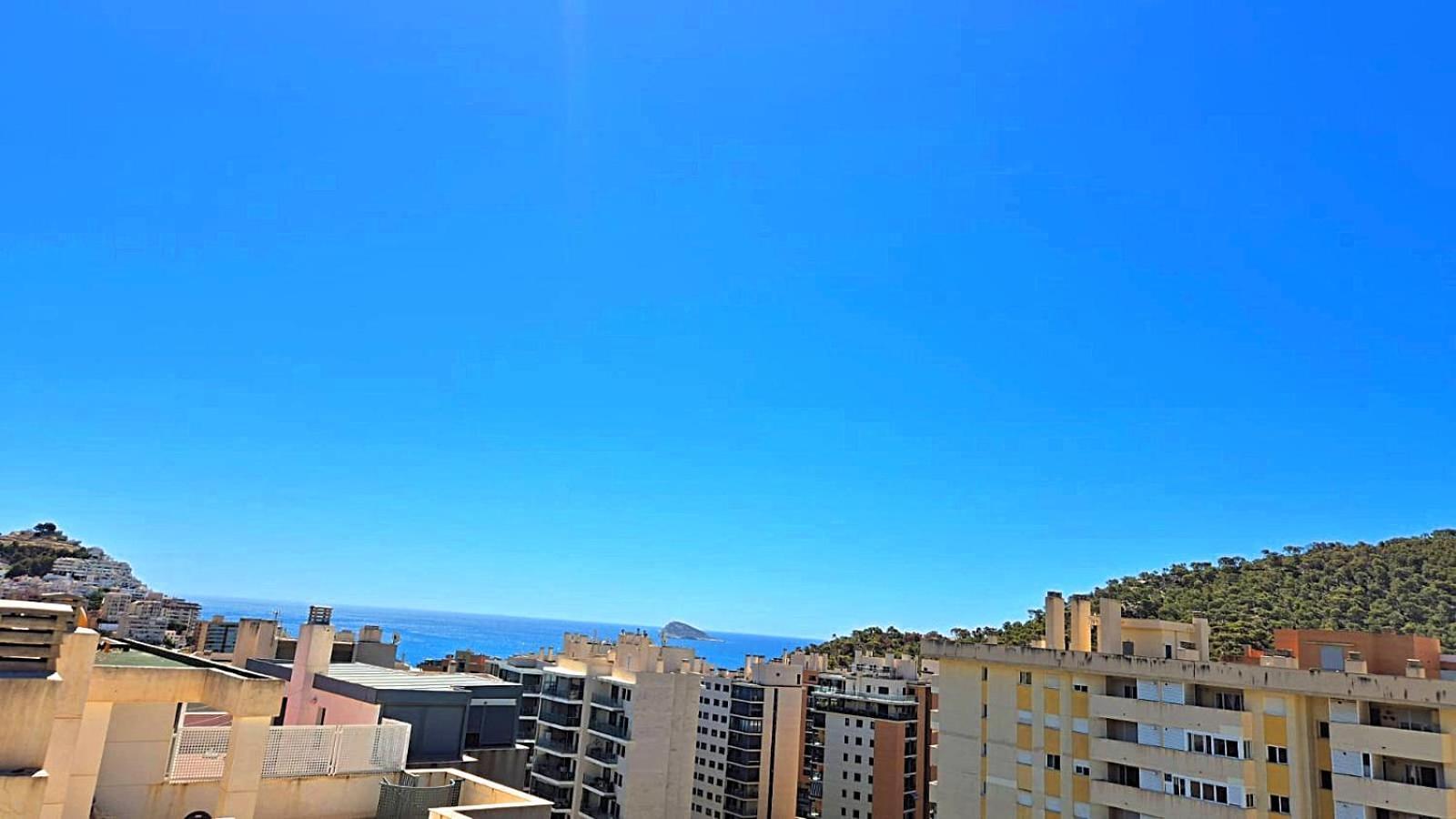 Beach Penthouse Apartment Benidorm Cala Кала де Финестрат Екстериор снимка