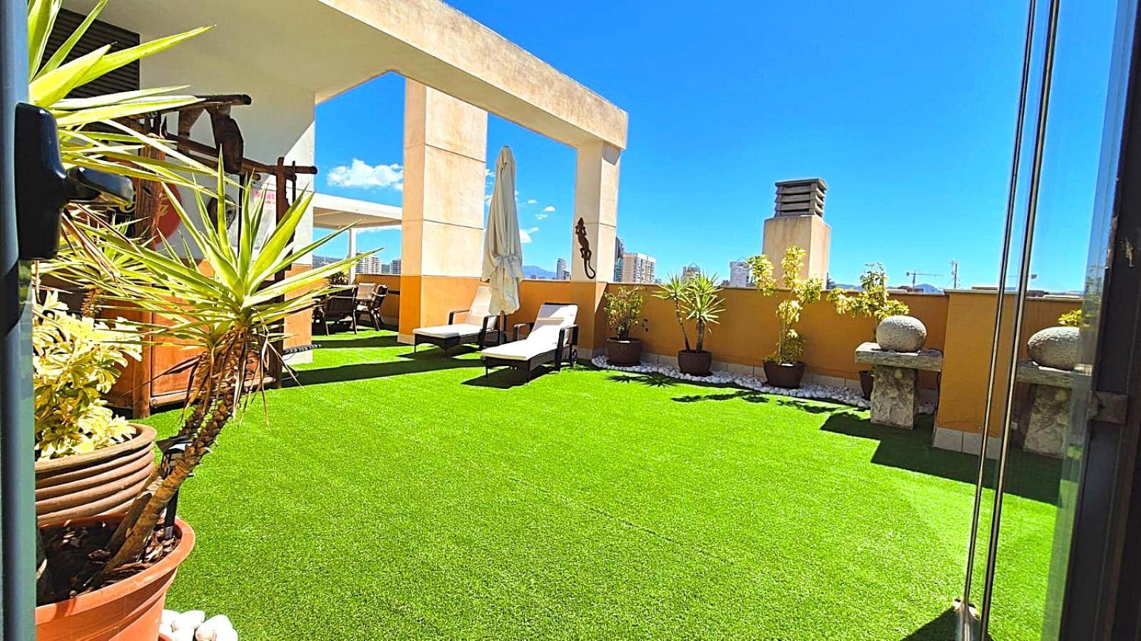 Beach Penthouse Apartment Benidorm Cala Кала де Финестрат Екстериор снимка