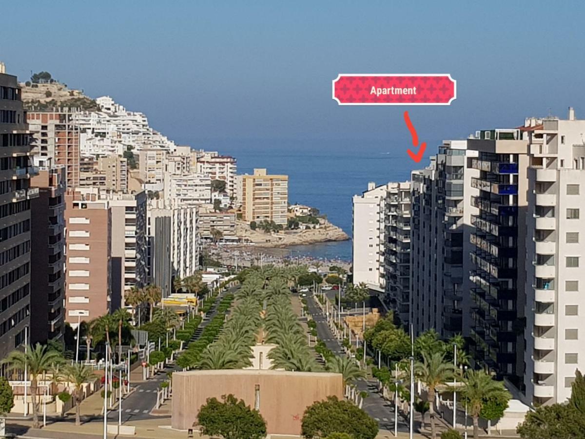 Beach Penthouse Apartment Benidorm Cala Кала де Финестрат Екстериор снимка
